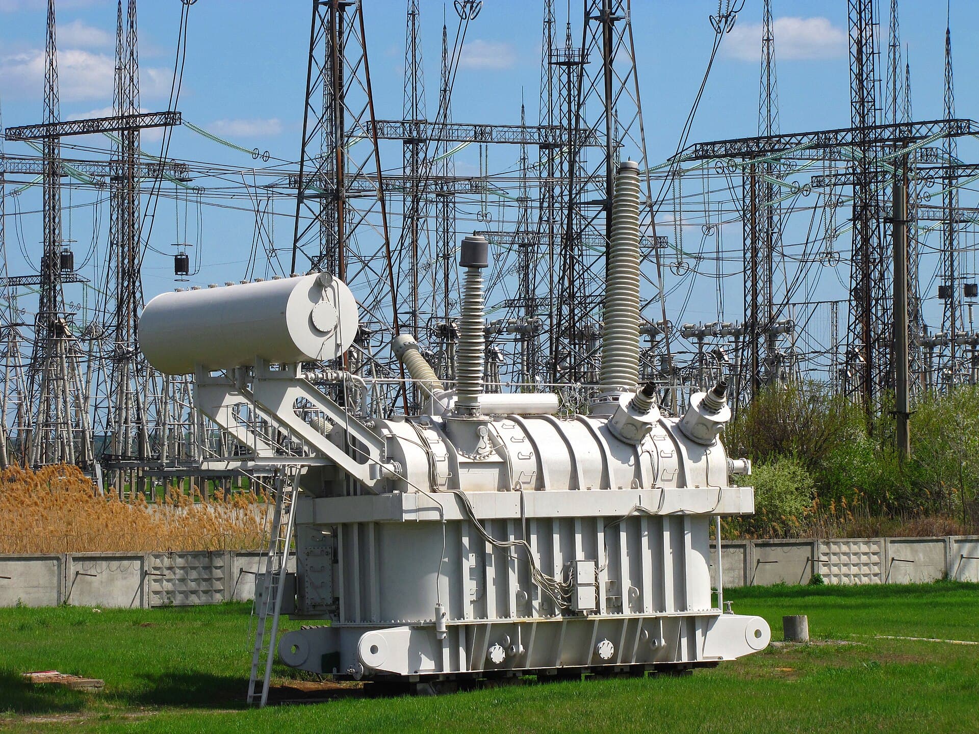 High-voltage transmission infrastructure